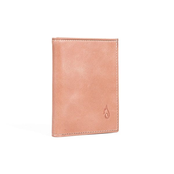 Minimalist Men's Leather Wallet | Apex Coral - Image 4